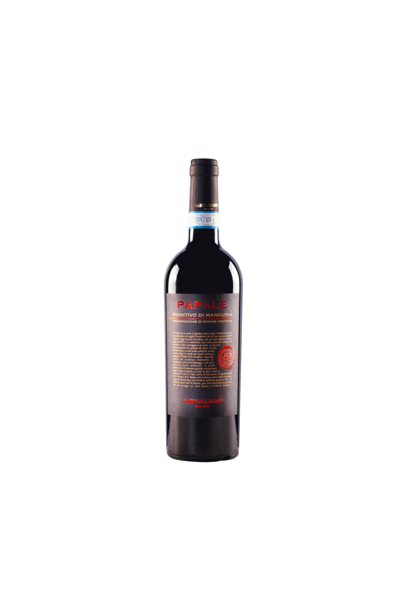 Papale Primitivo di Manduria DOP